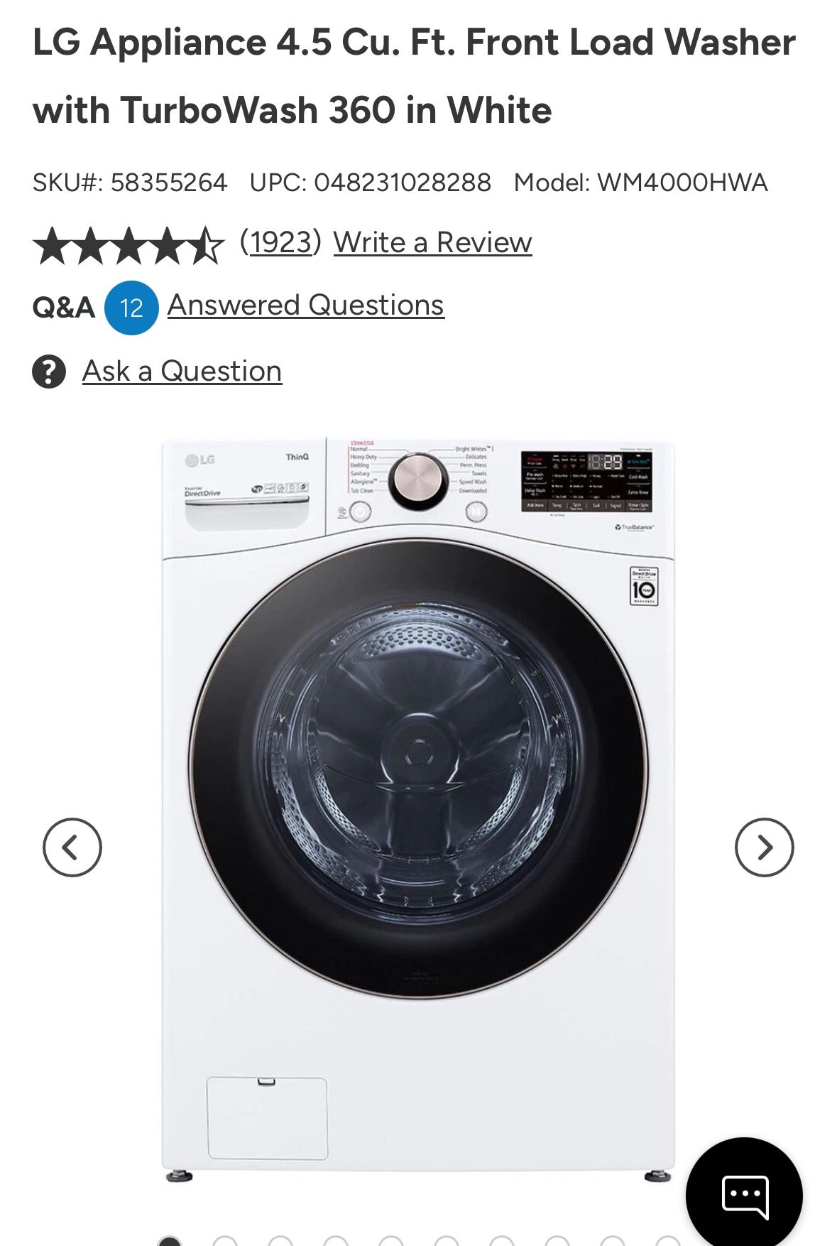 Washer And Dryer 