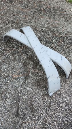 65x8 Smooth Aluminum Dual Axle Bent Boat Trailer Fenders