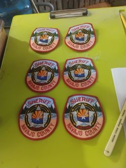 Navajo county, Sheriff cloth patches