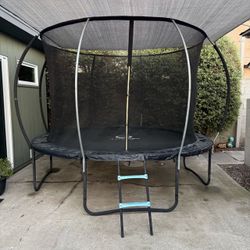 Jumpzylla 10ft Trampoline with Safety Enclosure