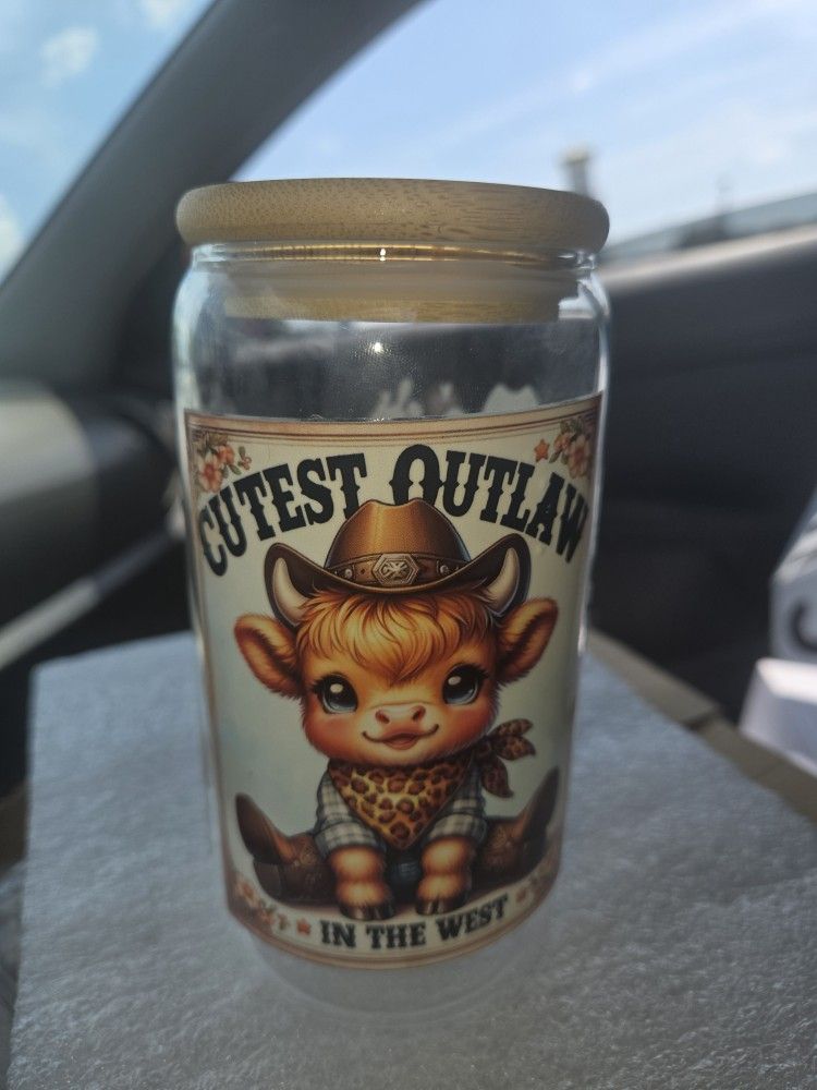 Cutest Outlaw Can Cup