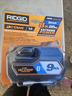 New Ridgid Octane9.0 Battery 