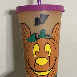 Halloween Mickey Custom Cup