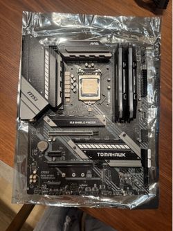 MSI mag b460 Tomahawk & I7 10700k & DDR4 8x4 32gb combo