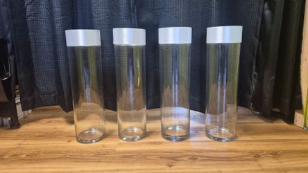 Decorative tall vases