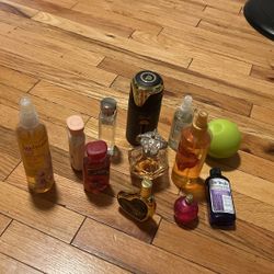 10 fragrance lotion, perfume, mist 