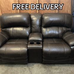 Electric Recliner Rocking Loveseat - Free Delivery 