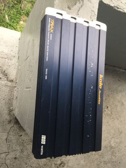 Kole audio car amplifier 1800 watts 2 channels