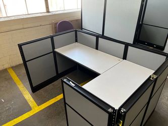New call center L shape cubicle - 6’L X 4’D X42”H