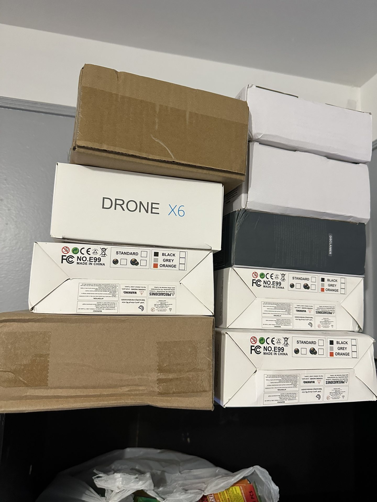 BRAND NEW DRONES wholesale Lot of 5 drones ALL TOGETHER 