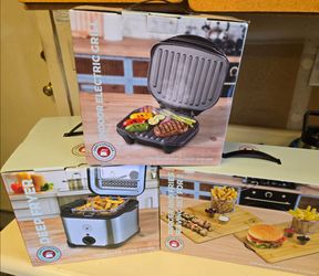 Fryer, Grill and basket
