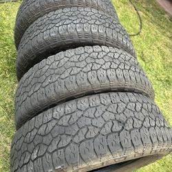 LT275-65-R20” Goodyear Wrangler Tires 