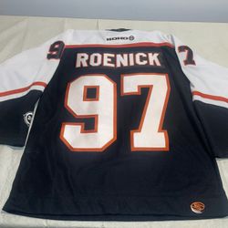 Jeremy Roenick Black Philadelphia Flyers Jersey Mens Medium Clean Mic Vintage