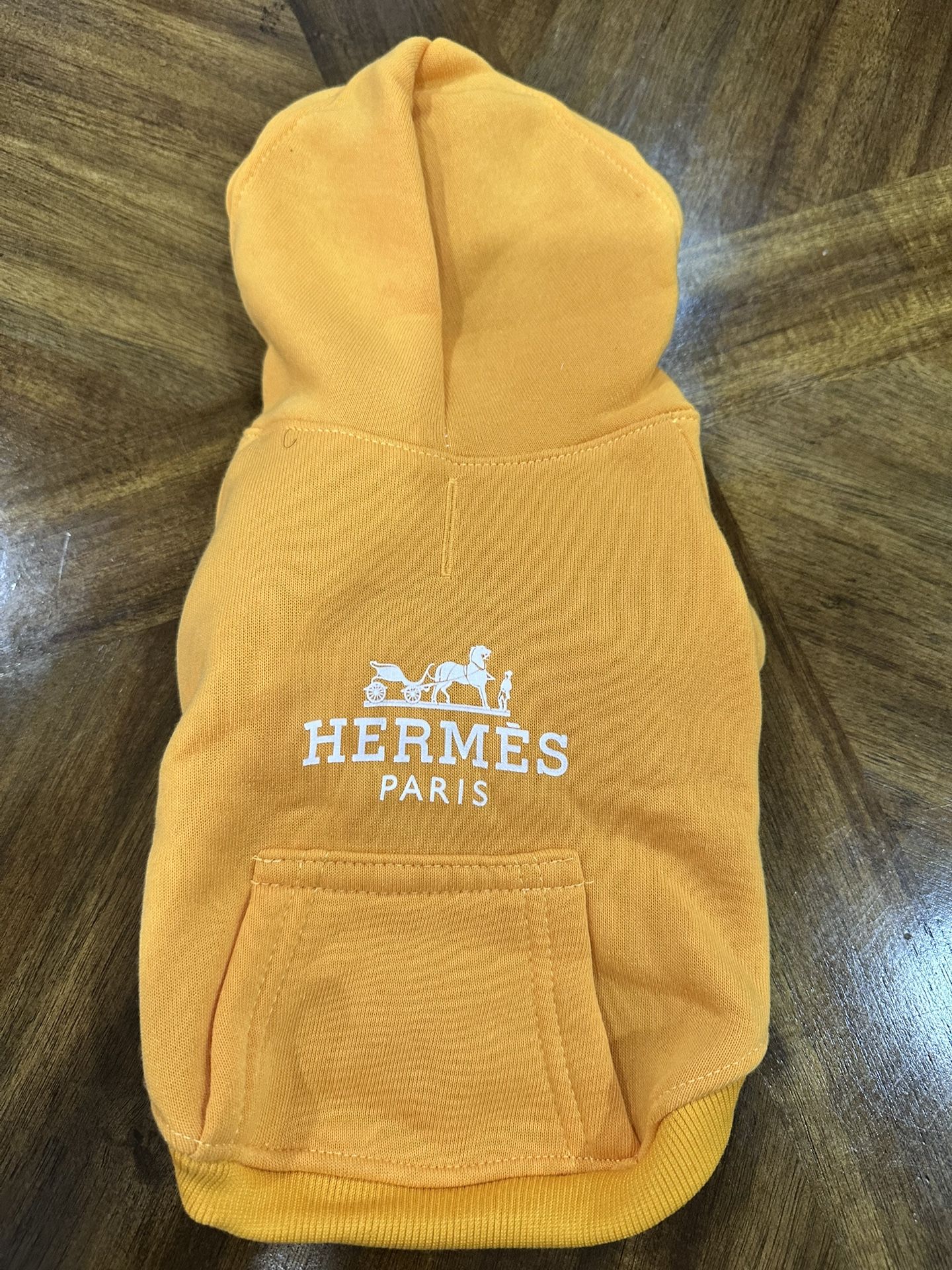 Dog Puppy Hoodie- Designer Hermes