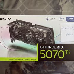 PNY RTX 5070 Ti OC GPU