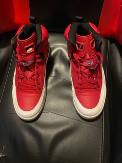 Jordan spizike red white sz9.5 men