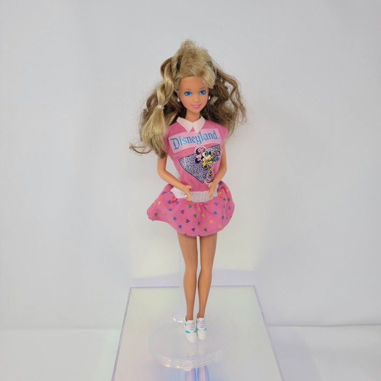 *RARE* Vintage 1989 Mattel Barbie Heart Family Visits Disneyland Mom *AS IS*