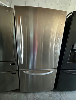 LG Bottom Freezer Stainless Steel Fridge