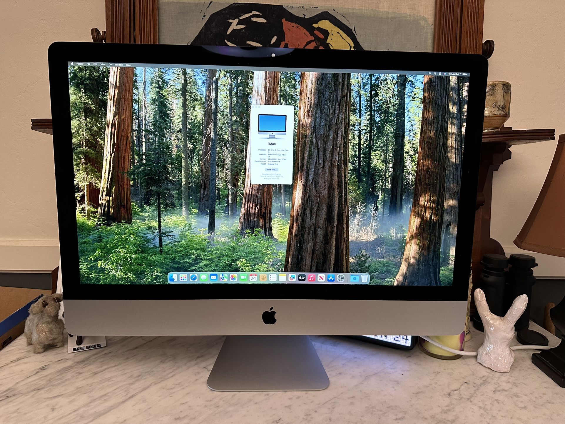 2019 27” iMac 5k Retina i9 40GB Ram