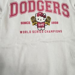Dodgers Shirt Hello Kitty 