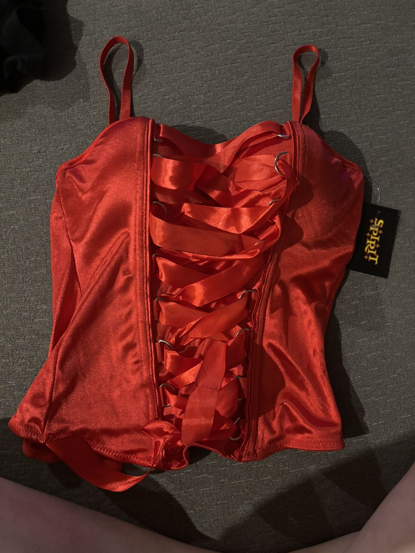 Red corset