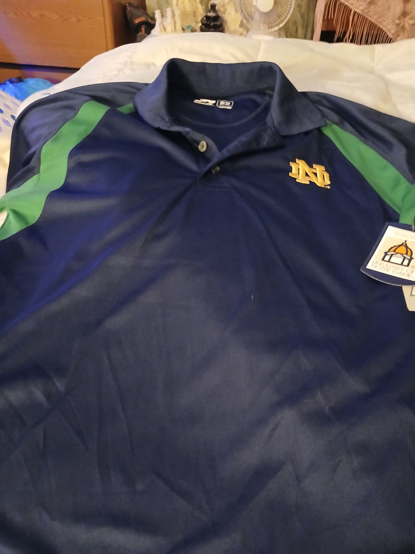 Brand new Notre dame shirt size Medium