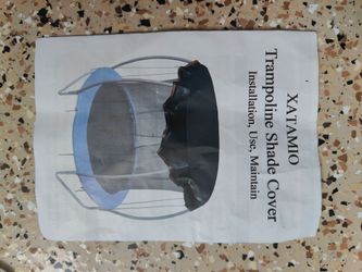 Trampoline Shade Cover 12FT Round High-Density Trampoline Cover