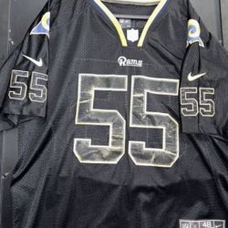 St. Louis Rams Issac Bruce Reebok NFL Jersey White  Stitched Big and Tall 60 VTG