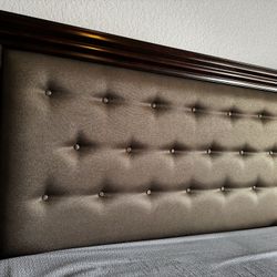 King Bed Frame & End Tables 