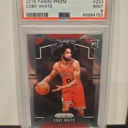 Coby White 2019 Prizm Rookie Card