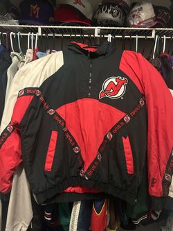Vintage New Jersey Devils pro players jacket