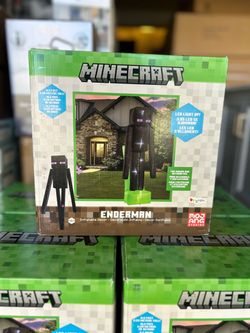 Minecraft Enderman Inflatable, Minecraft Party Supplies, Minecraft Decorations, Minecraft Decor, Minecraft Birthday, Minecraft Kids, Minecraft Toys