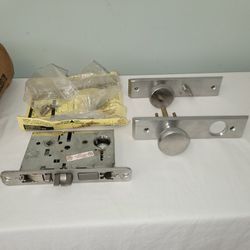 Corbin Russwin Mortise Lock Set Exterior Door LHRB 492F