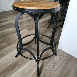 CHRISTOPHER KNIGHT INDUSTRIAL FARMHOUSE BAR STOOL