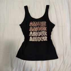 G by guess amour tank top