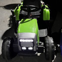 Kids Electric Ride-On Tractor w/ Trailer – Works Great