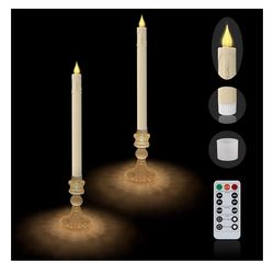 Flameless Taper Candles