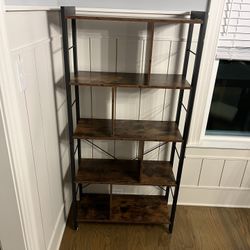 Iron And Wood Shelf