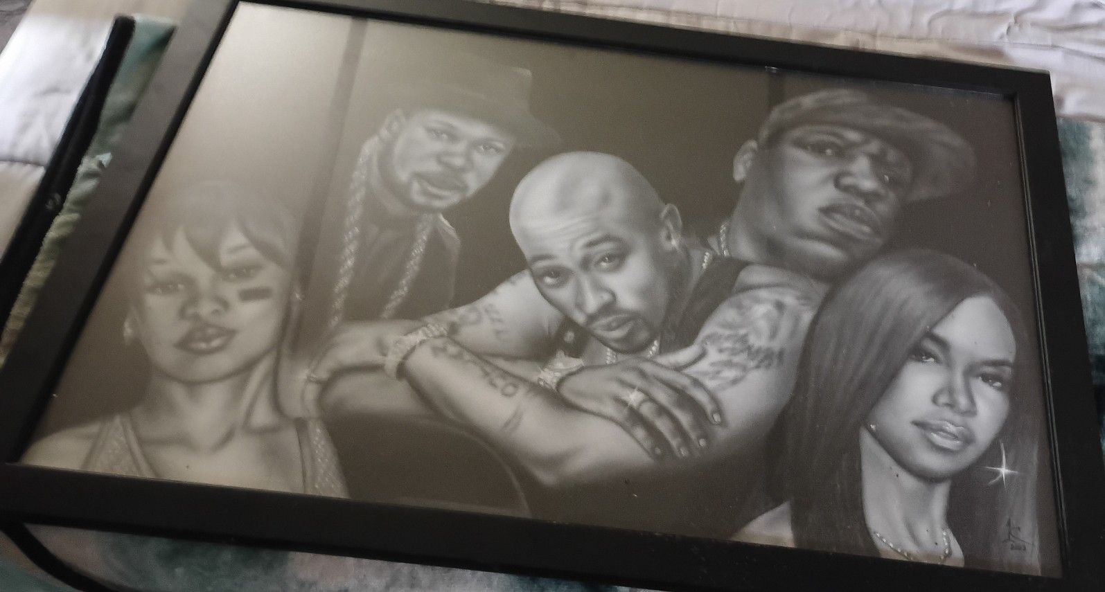 Hip Hop Legends Painting