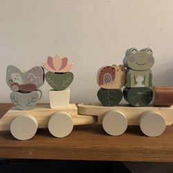 Baby Stacking/pull Train