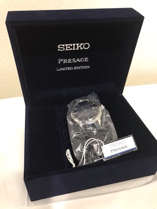 Seiko Presage Star Bar Limited Edition SARY085 SRPC01 Automatic Watch