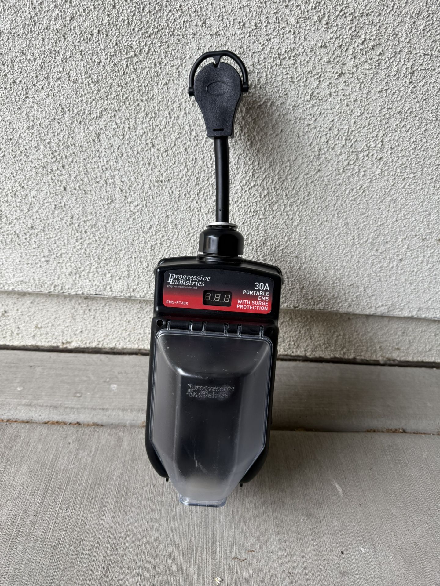 RV Surge Protector, Black, 30 Amp