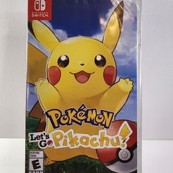 Nintendo Switch Pokemon Let's Go Pikachu New Sealed. 