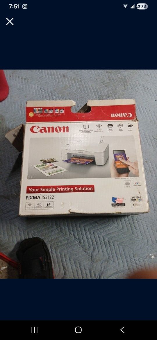 Cannon Pixma Wireless Printer