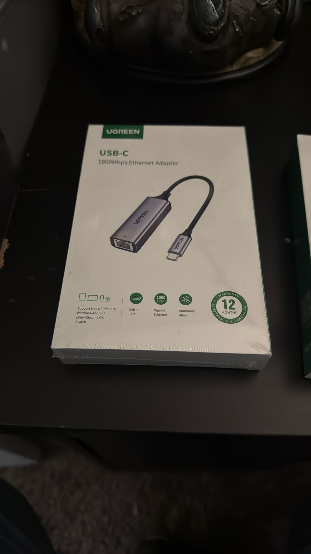 USB-C 1000Mbps Ethernet Adapter