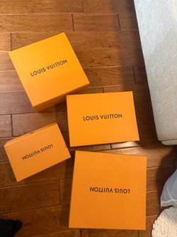 Louis Vuitton boxes authentic
