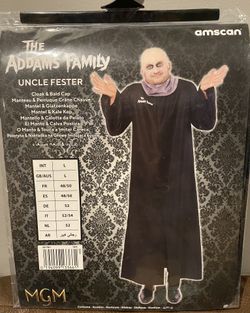 Uncle Fester Adult Medium costume the Addams family 