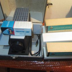 Vintage Bell & Howell Project Or View 500 Slide Projector Extra New Bu