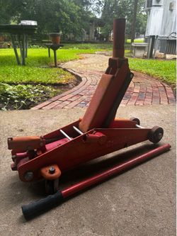 Hydraulic jack dual height