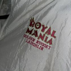 Vintage White Royal Mania Windbreaker